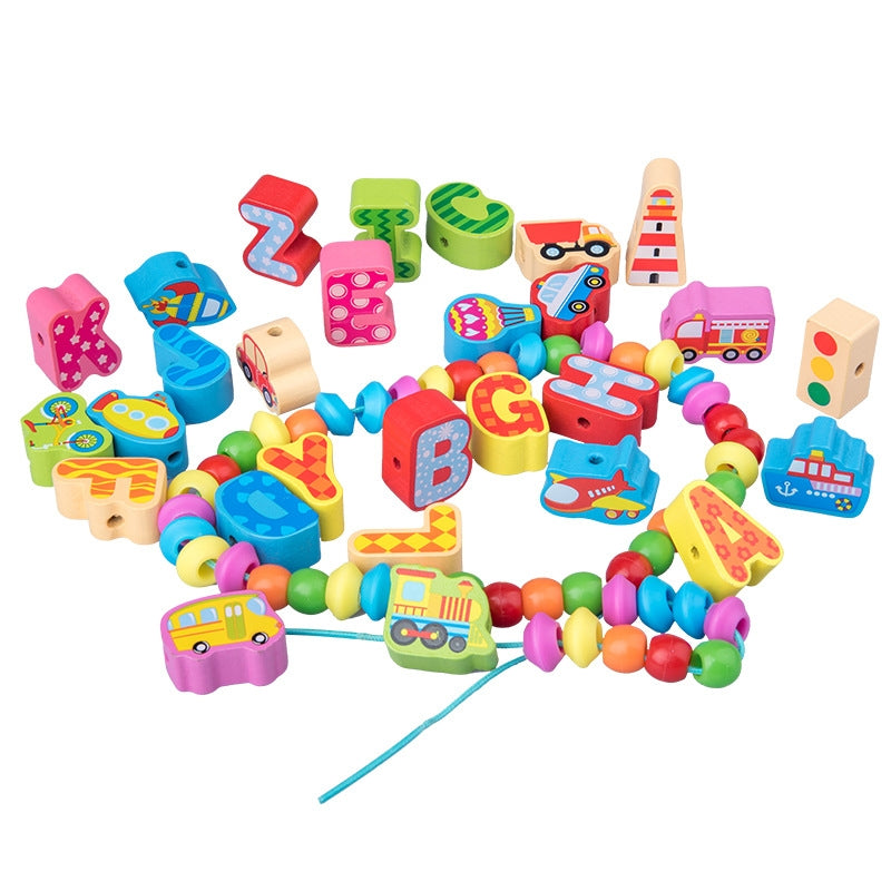 STRINGING THREADING TOYS (100 PCS)