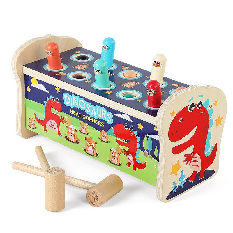 Wooden Bench & Mallet Toy