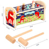 Wooden Bench & Mallet Toy