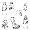 Multifunctional Stroller Cover