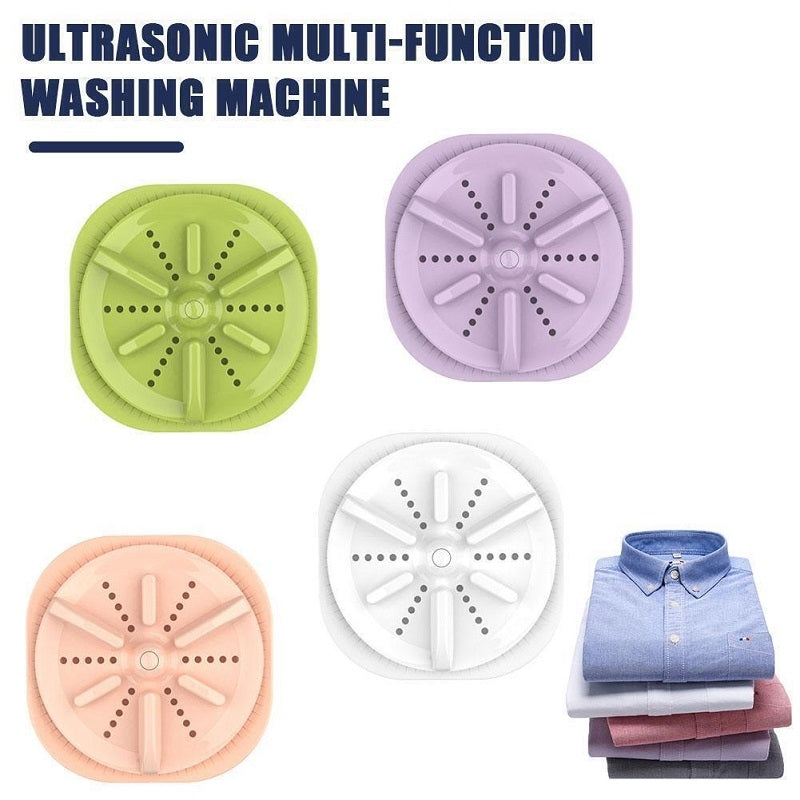 Mini Portable Turbo Washing Machine with Remote Control Switch